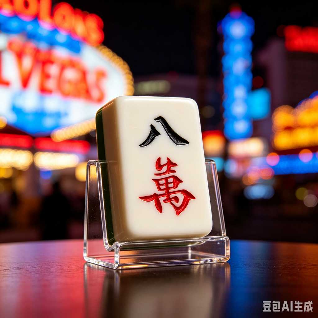 transparent mini mahjong set